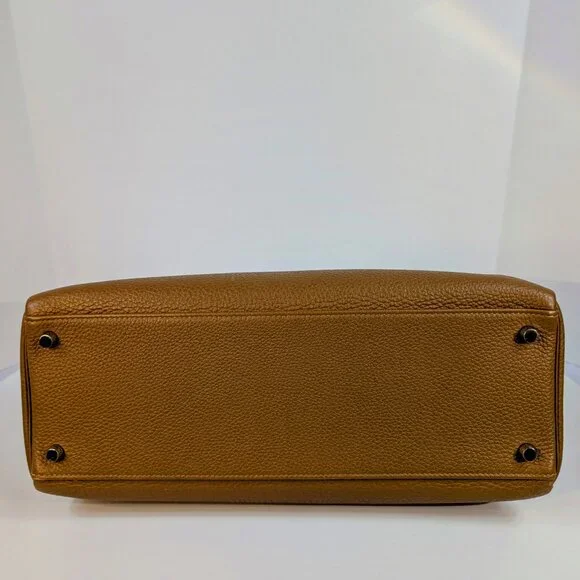 Hermes Brown Fauve (Fawn) Kelly 35 - Picture 14 of 16
